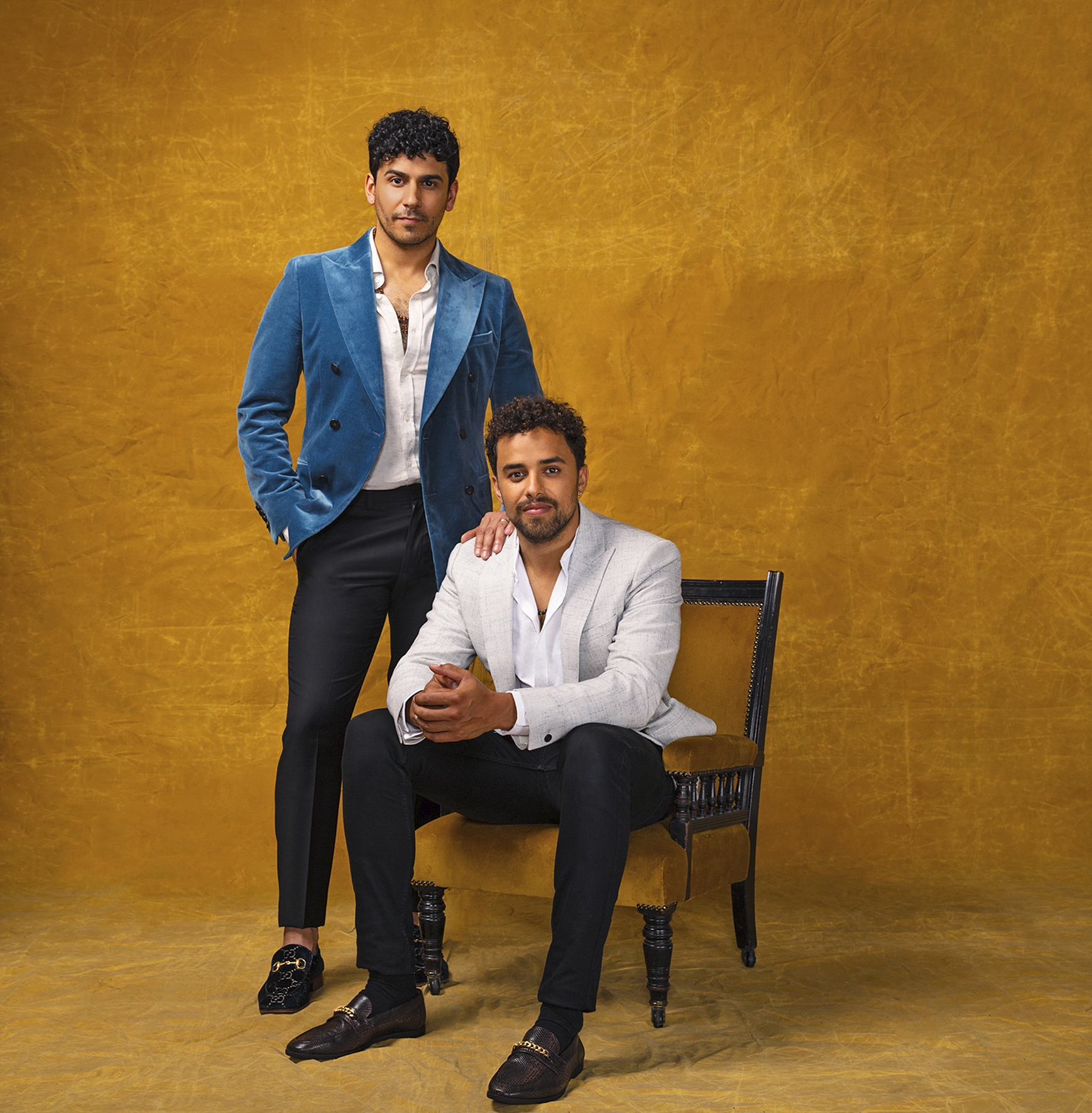 Liam Tamne (Ramses) and Luke Brady (Moses),
The Prince Of Egypt,
Photographer Darren Bell.