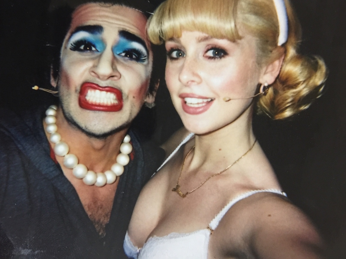 Liam Tamne (Frank N Furter) and Diana Vickers (Janet)
The Rocky Horror Show,